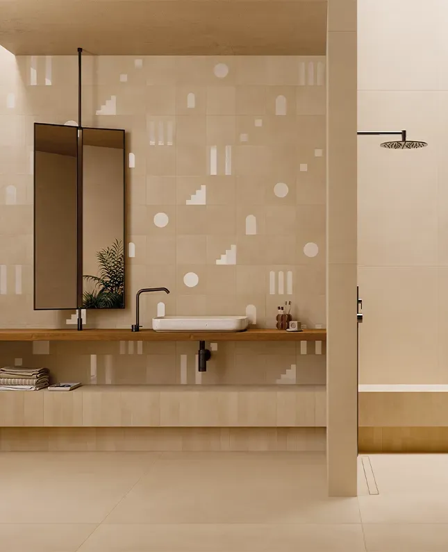Grès porcellanato per il bagno