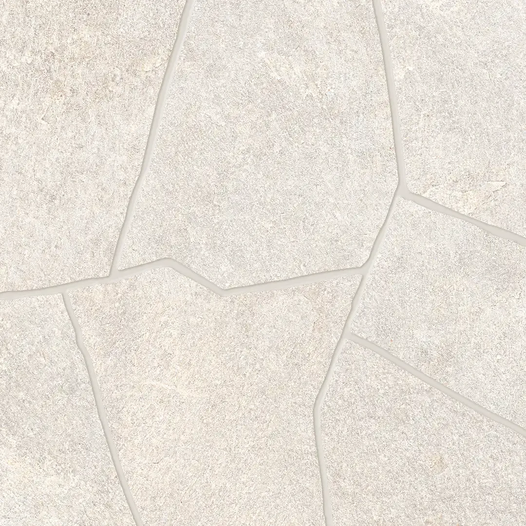 Keope GRACE QUARTZ Mosaico Palladiana White