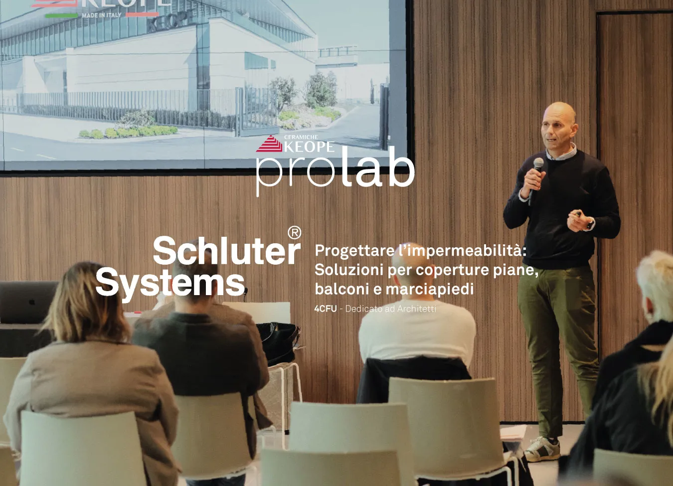 Progettare l'impermeabilità: soluzioni per copertura piane, balconi e marciapiedi