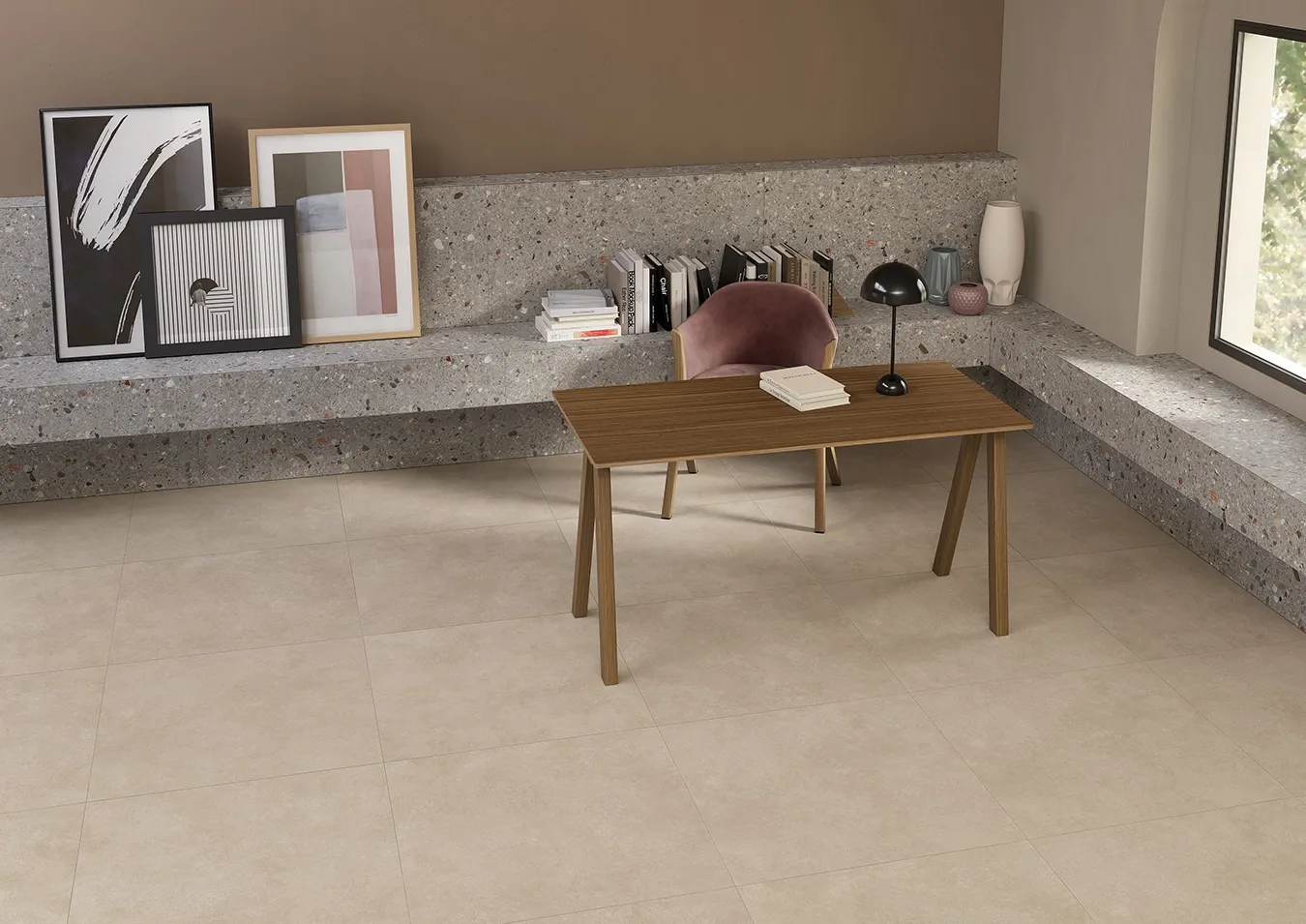 Keope Geo Beige Oriz